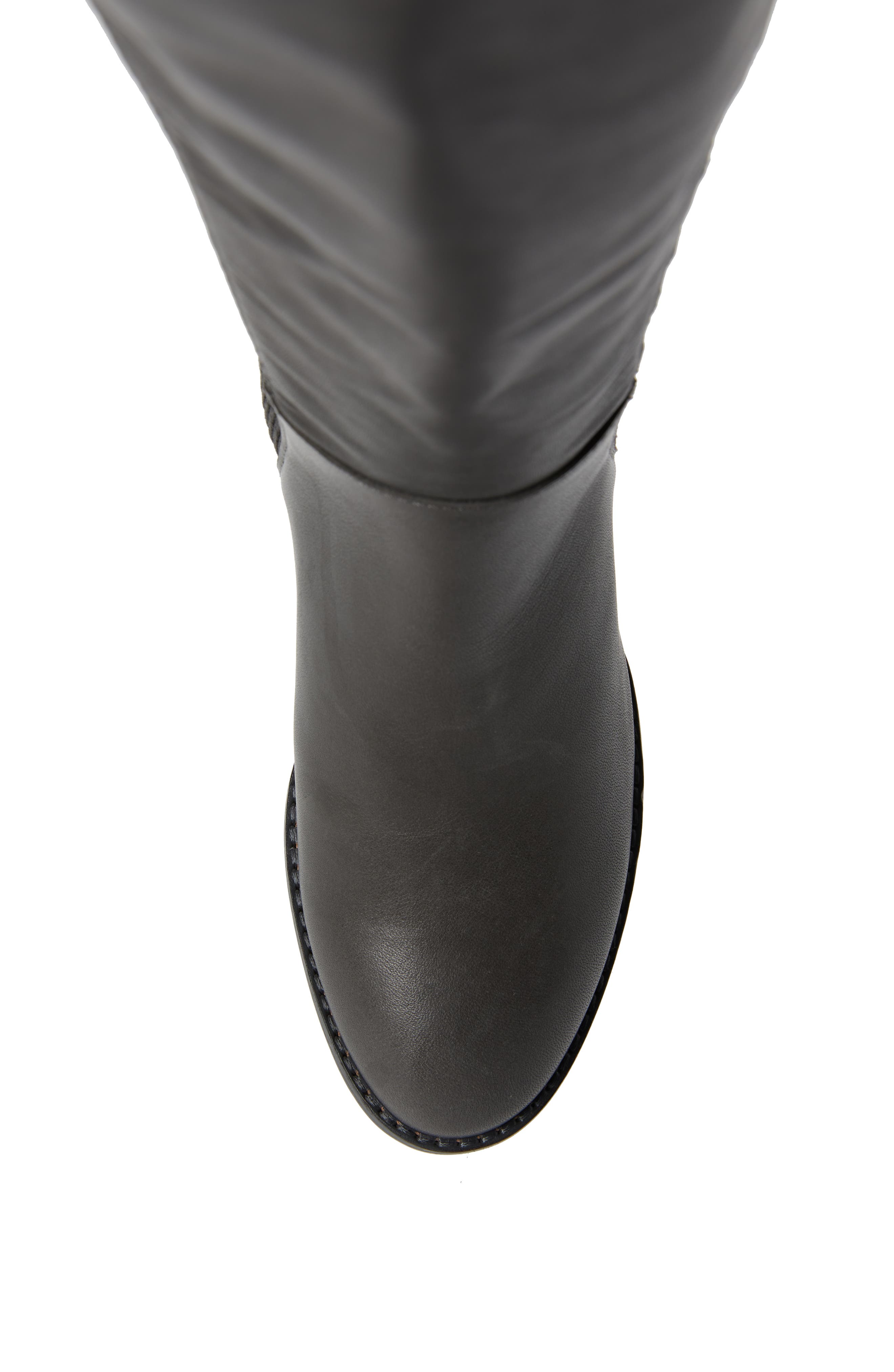 Destry Knee High Boot, Alternate, color, GRAPHITE