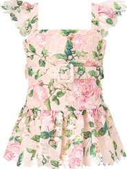 Marlo Kids Leonora Embroidered Mini Dress