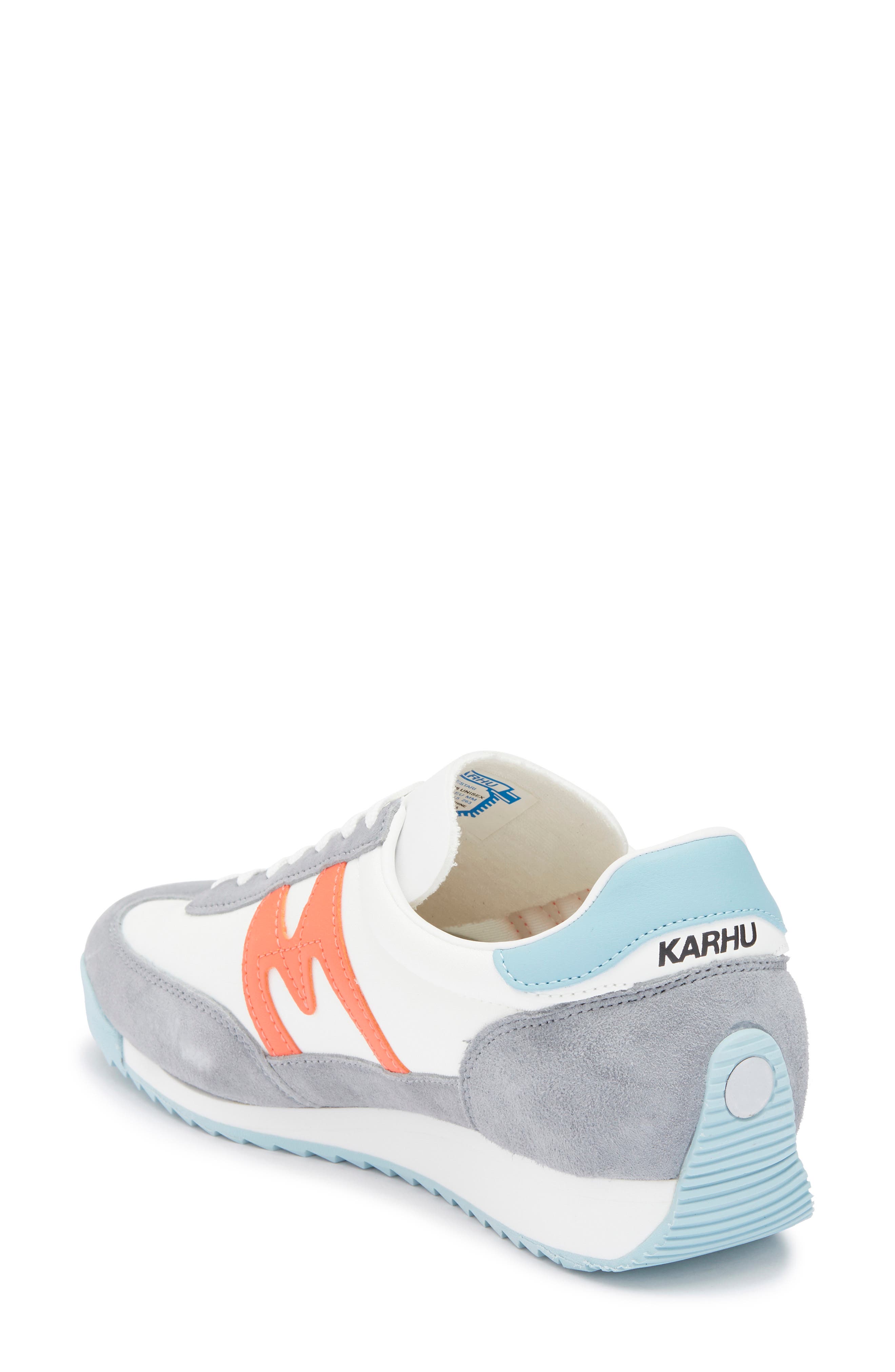 Karhu Gender Inclusive Mestari Sneaker, Alternate, color, Weathervane/ Nasturtium