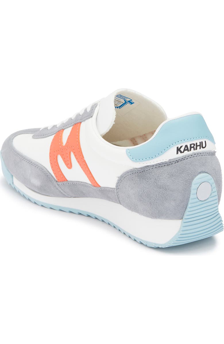 Karhu Gender Inclusive Mestari Sneaker, Alternate, color, Weathervane/ Nasturtium