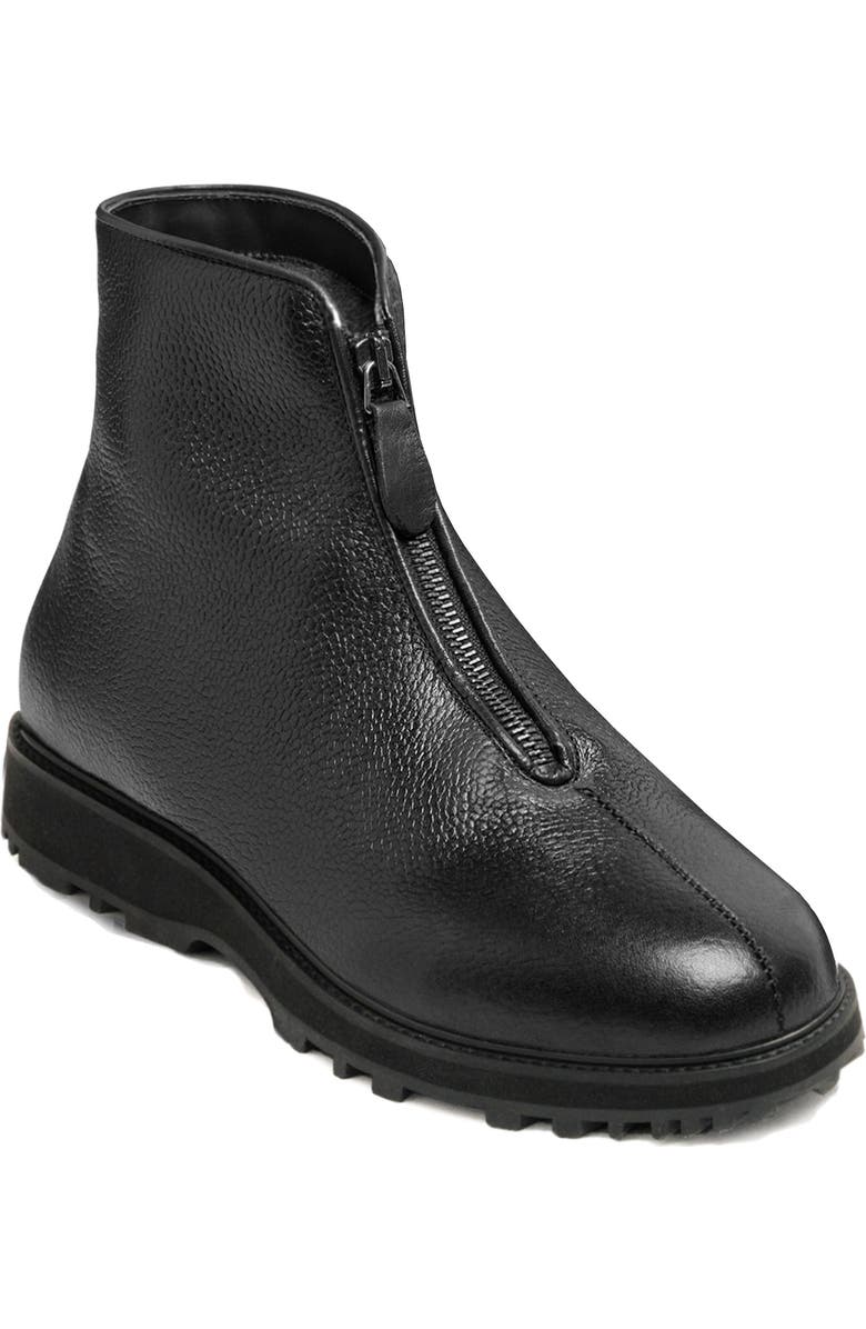 Myrqvist Funäs Zipper Boots, Main, color, Black Grain