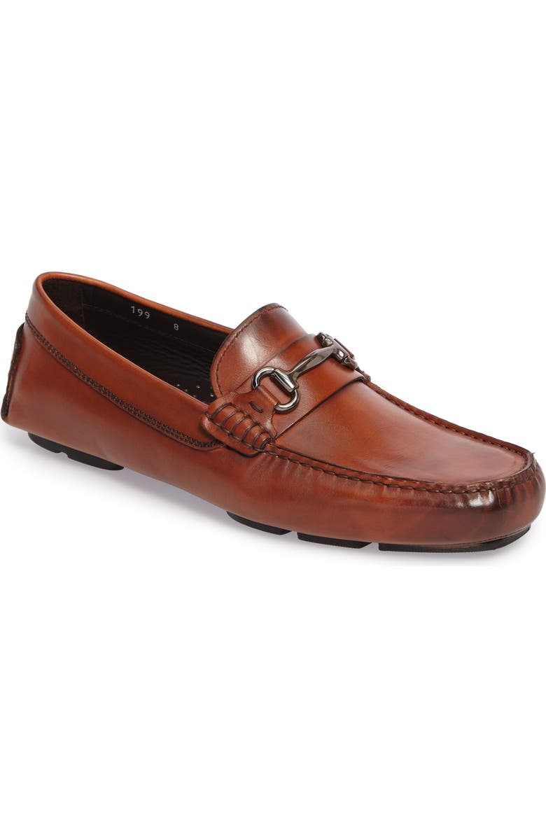 TO BOOT NEW YORK Del Amo Driving Shoe, Main, color, Cognac