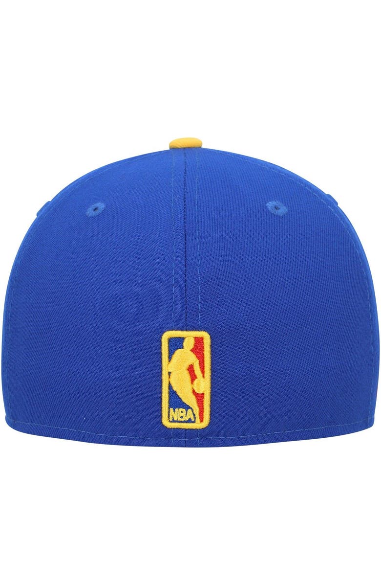 New Era Men's New Era Blue Miami Heat Side Patch 59FIFTY Fitted Hat, Alternate, color, 