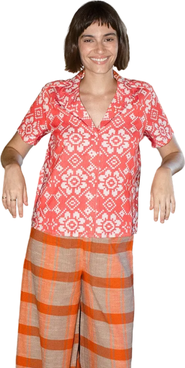 Ace & Jig Tasi Notched Collar Button-up Shirt