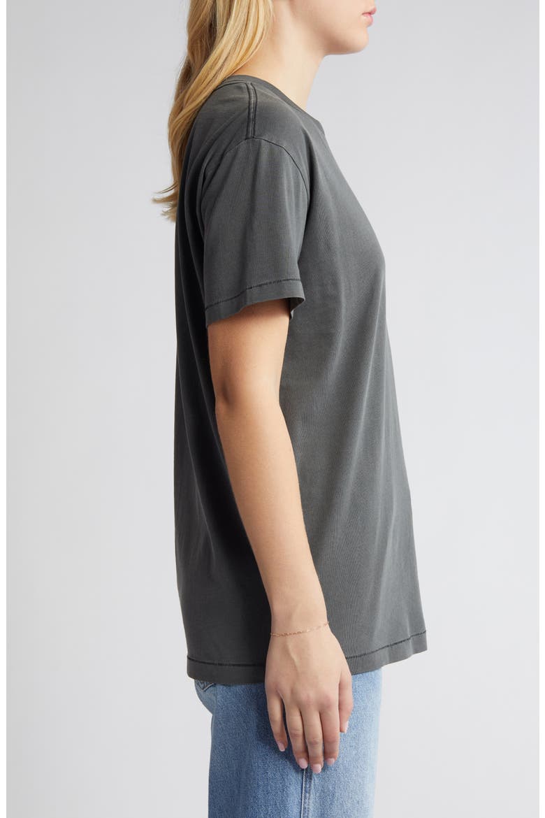 Oversize Cotton T-Shirt, Alternate, color, BLACK NIGHT