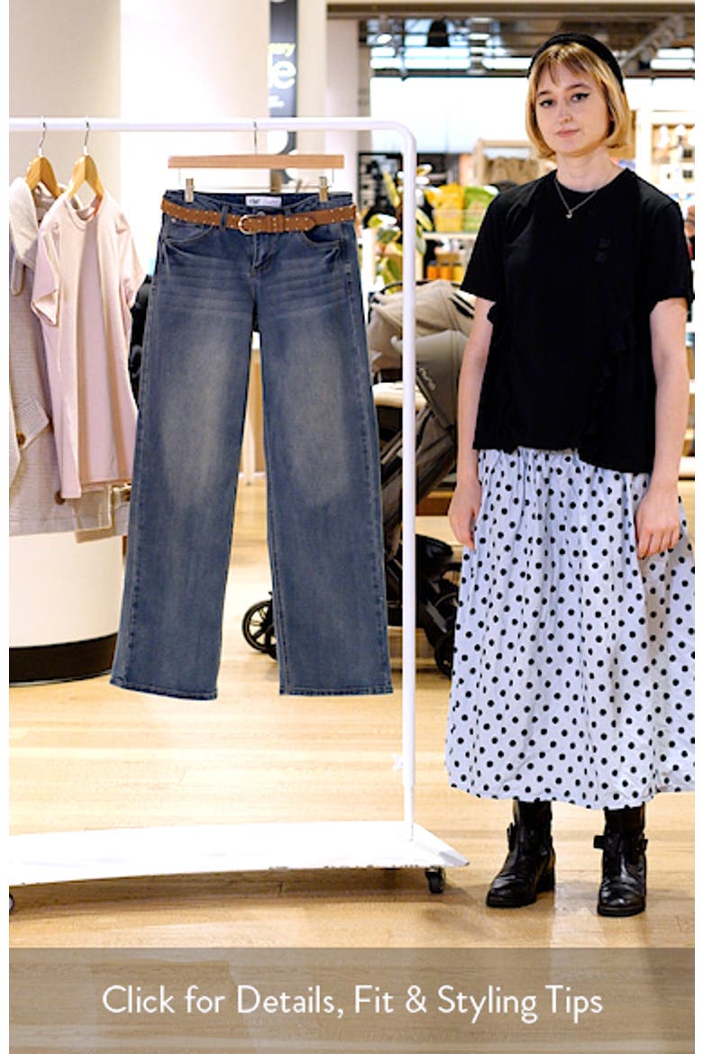 Britney Belted Wide Leg Jeans video