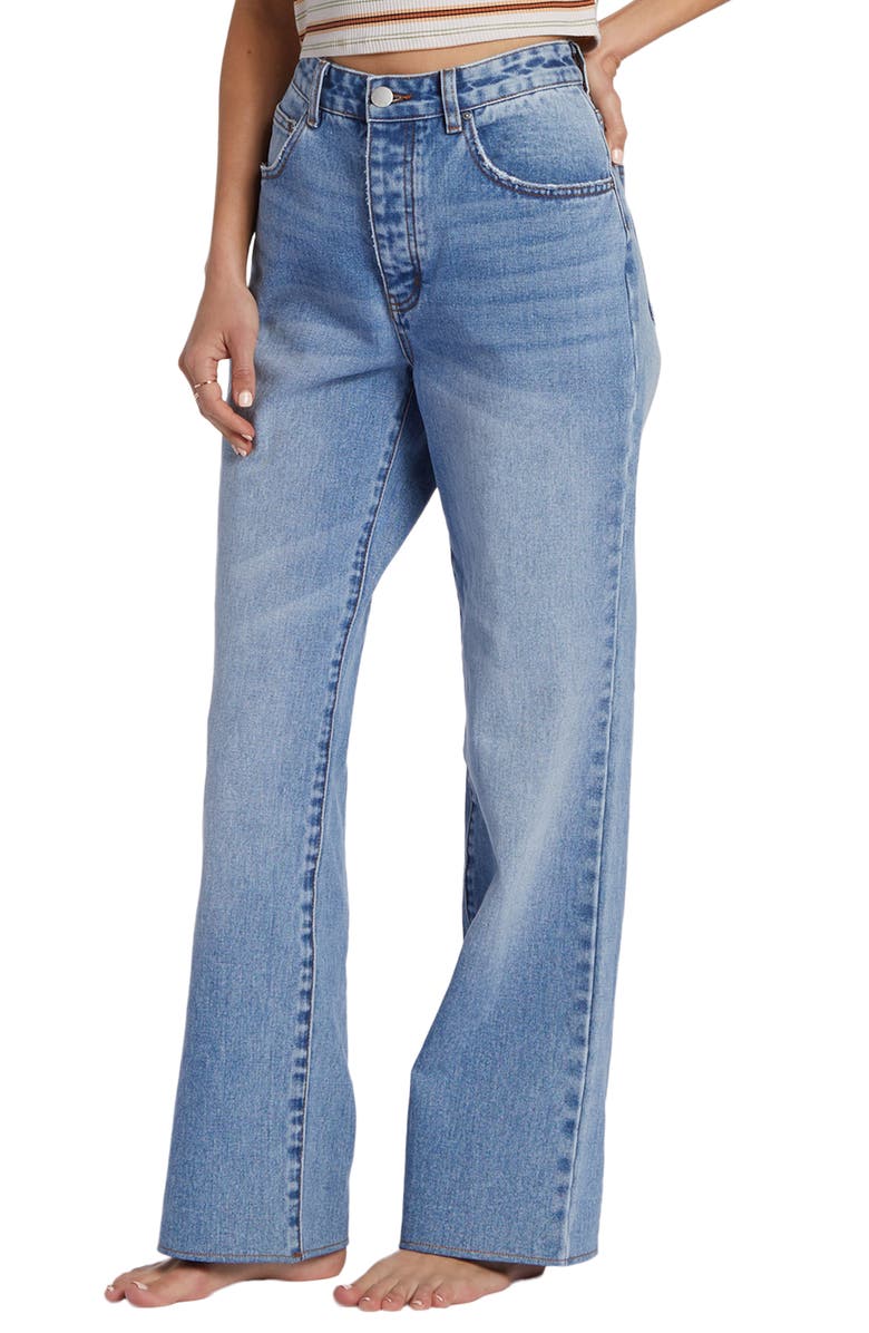 Billabong Rachel Low Rise Wide Leg Jeans, Alternate, color, 