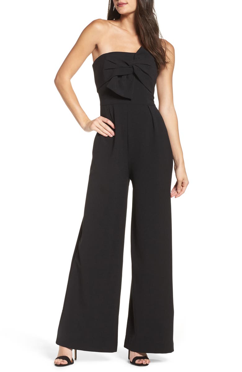Chelsea28 Strapless Jumpsuit, Main, color,
