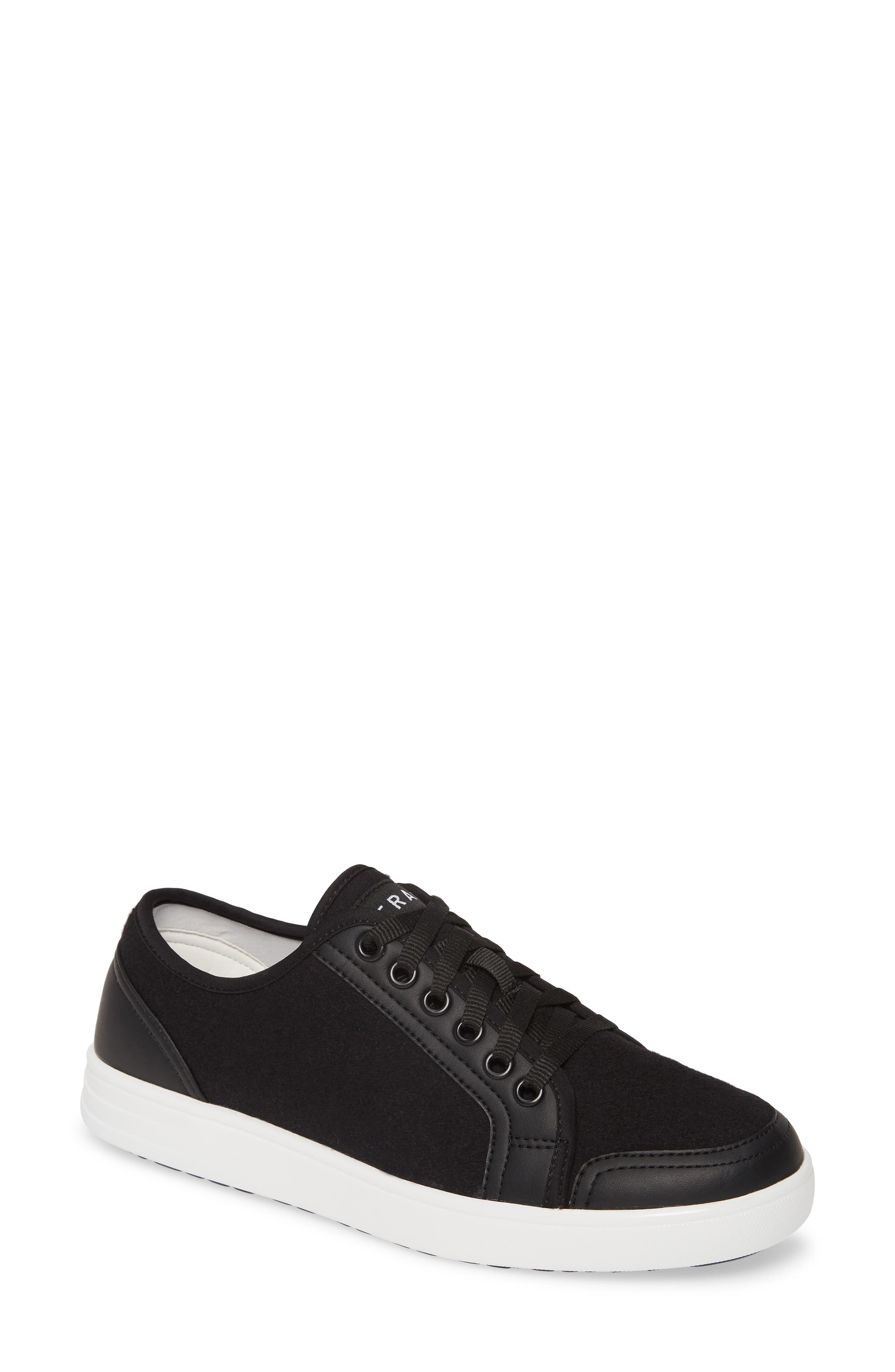 Alegria Lyriq Sneaker, Main, color, WOOLY BULLY BLACK FABRIC