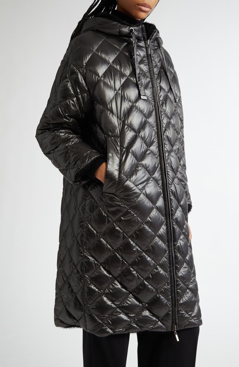 Max Mara Spacepa Reversible Down Coat, Alternate, color, 