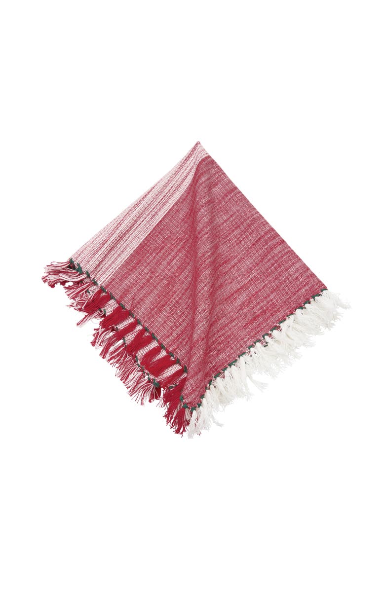 carol & frank Kerbey Ruby Napkins Set of 4, Alternate, color, Red