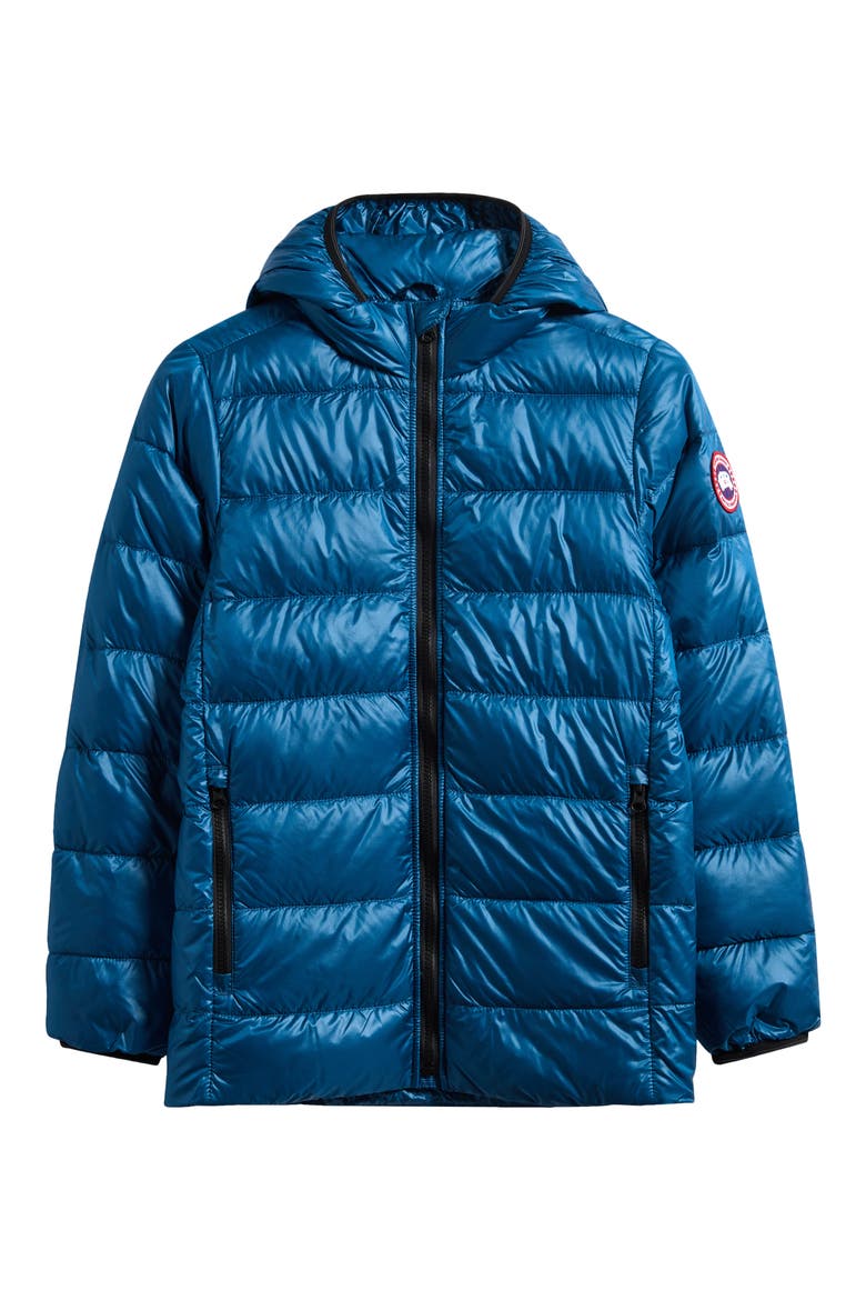 Kids' Crofton Water Resistant Quilted 750 Fill Power Down Jacket, Main, color, GUARD BLUE
