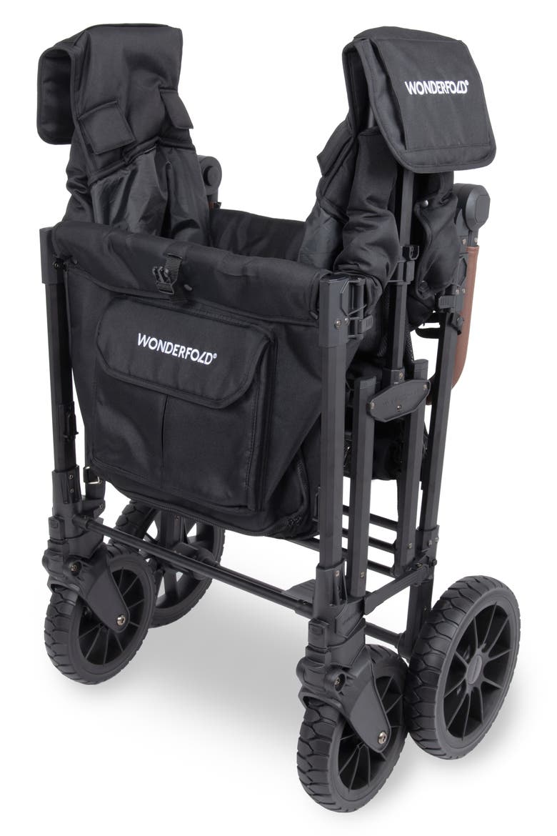 W4 Luxe Pro 4-Passenger Multifunctional Stroller Wagon, Alternate, color, BLACK