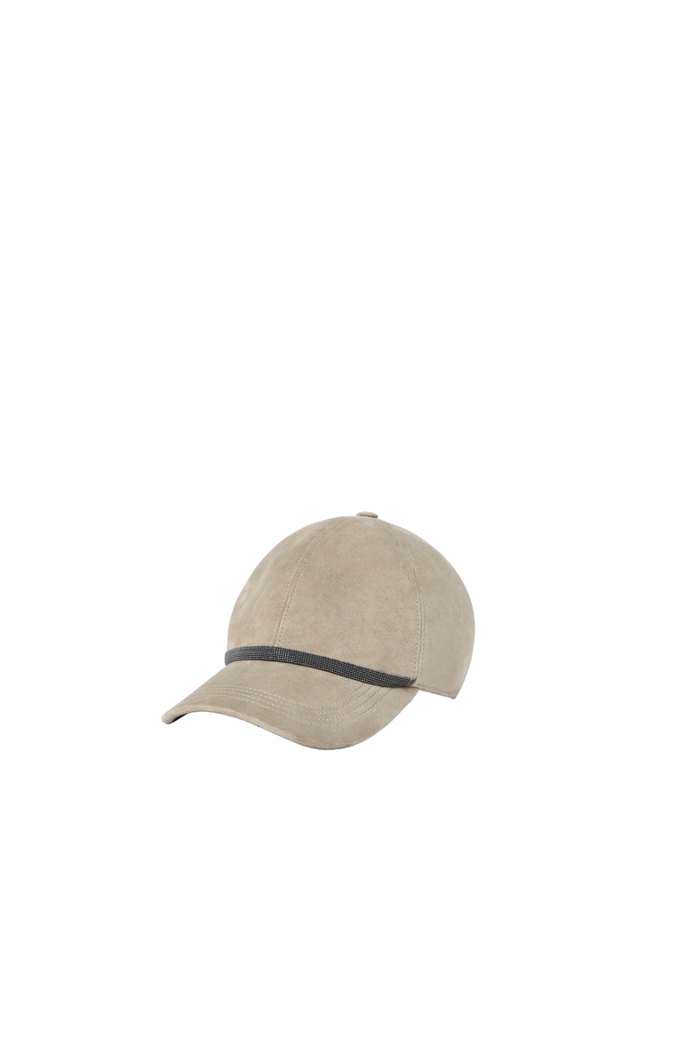 Suede baseball cap, Alternate, color, Light Grey