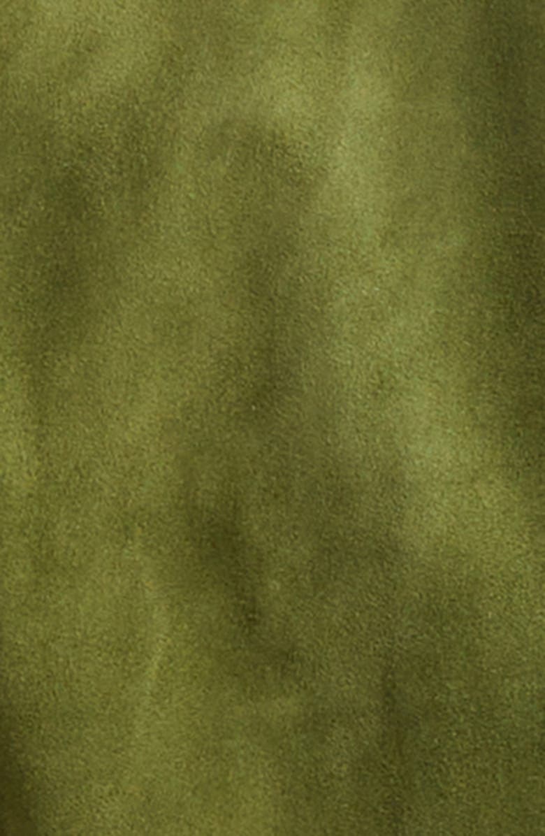 TOM FORD Pleated Wool, Cashmere
Silk Pants, Alternate, color, Green Wood