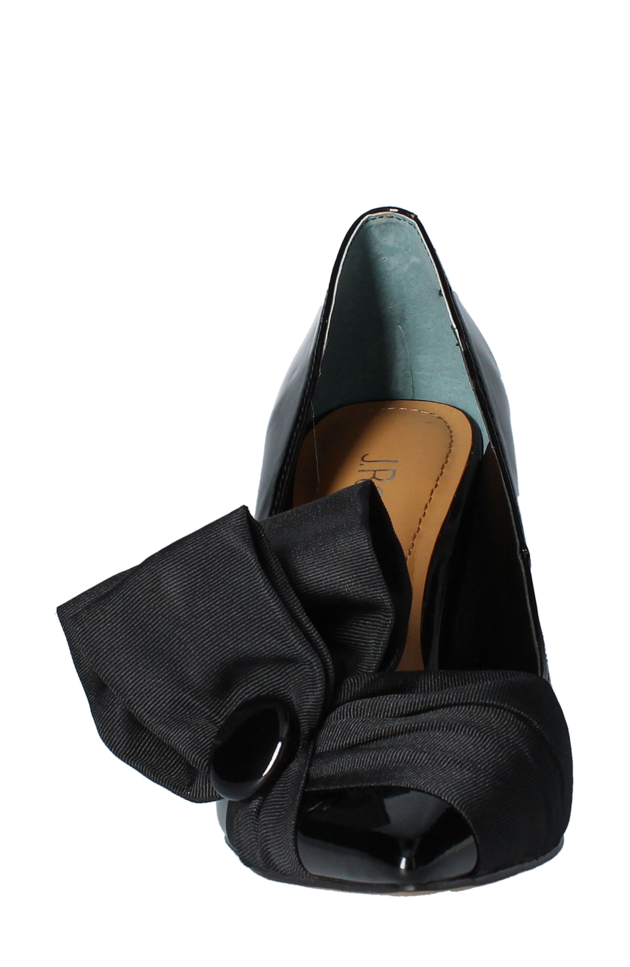 J. Reneé Hirisha Pointed Toe Pump, Alternate, color, Black