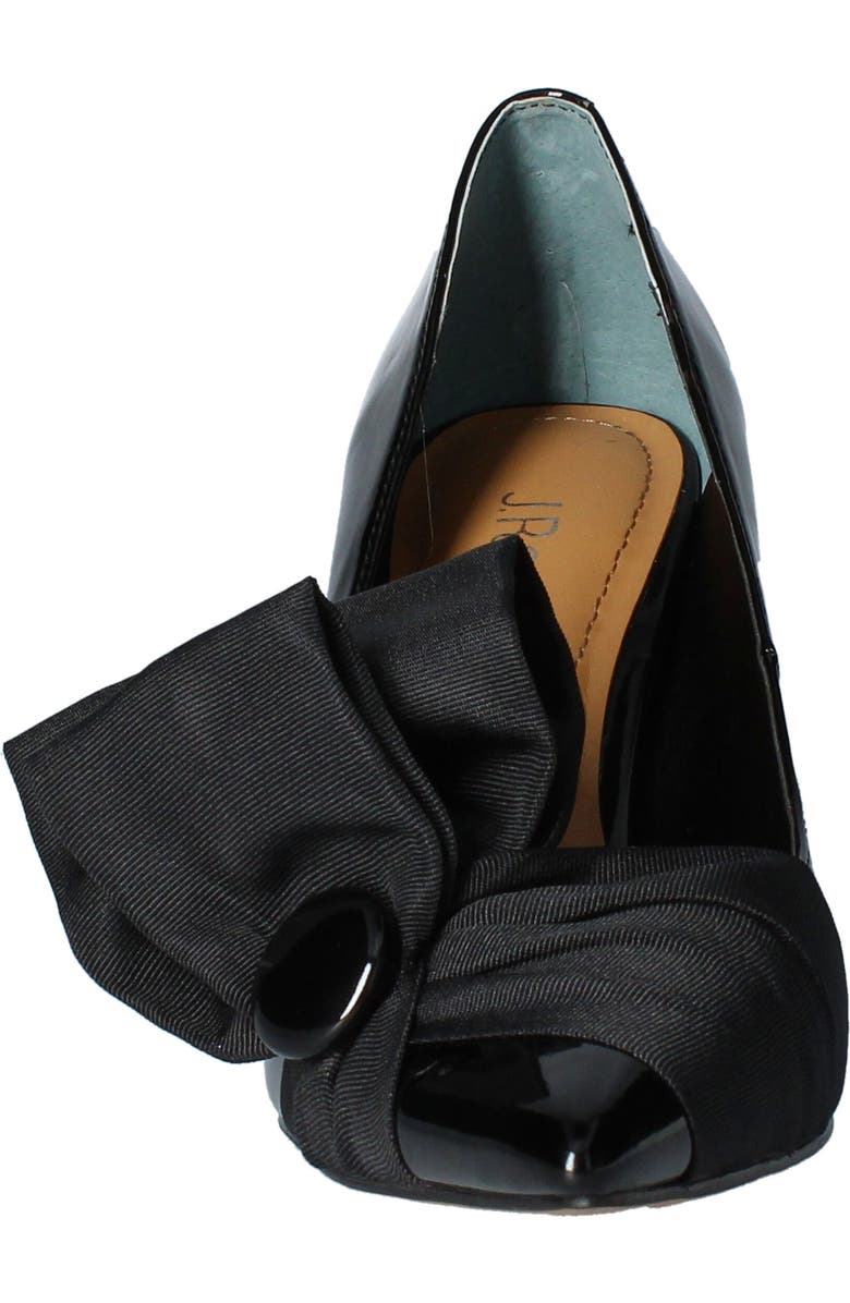 J. Reneé Hirisha Pointed Toe Pump, Alternate, color, Black