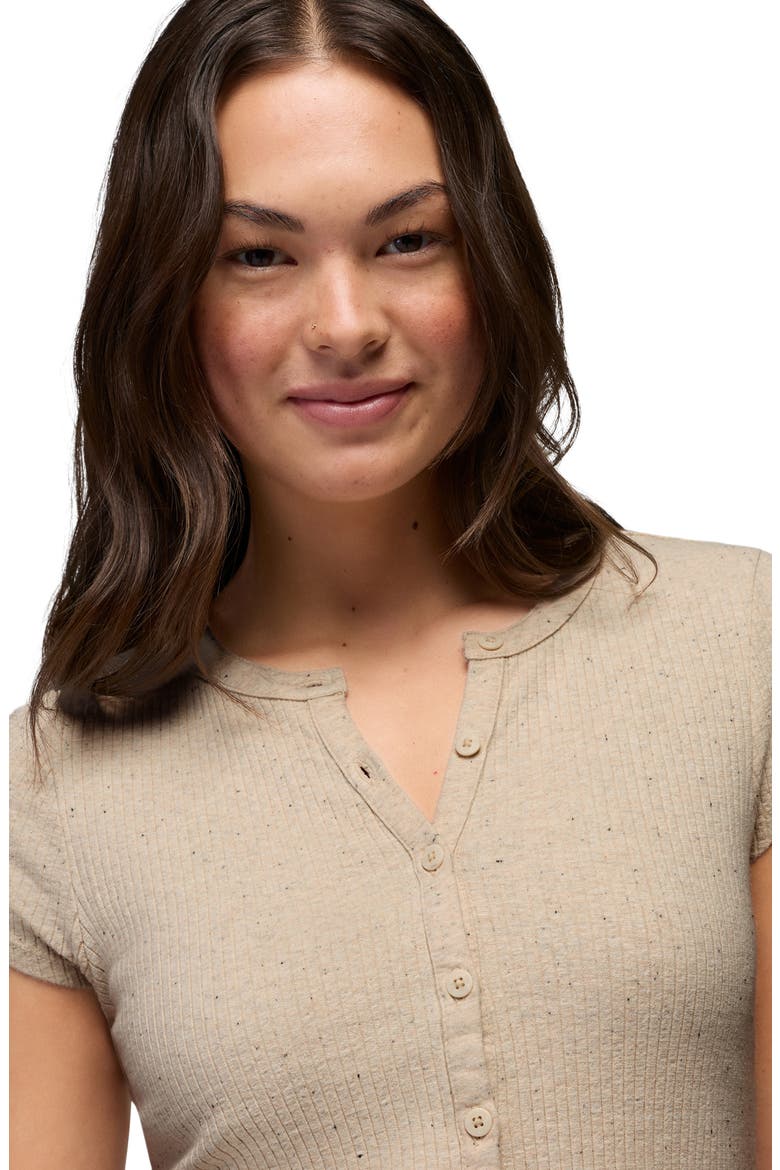 Cambria Cove Stretch Organic Cotton Cardigan, Alternate, color, OATMEAL HEATHER