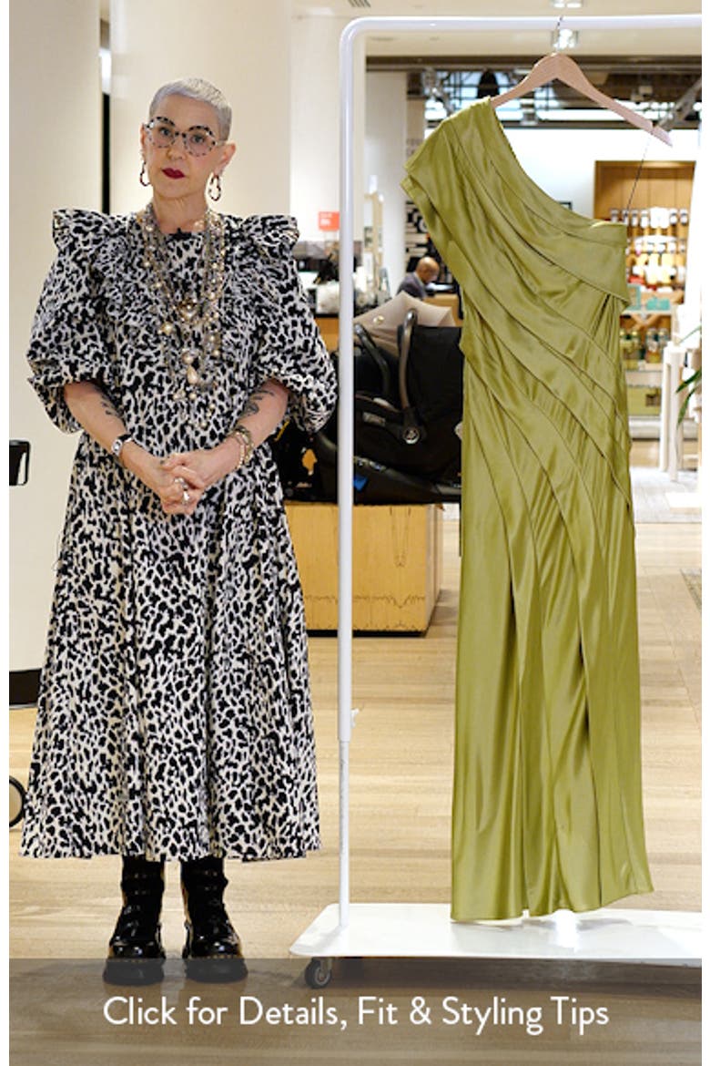 Blenfleet One-Shoulder Gown video