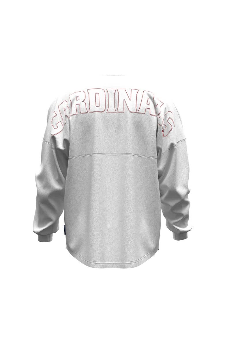 Women's Fanatics White St. Louis Cardinals Baseball Stitch Spirit Jersey Long Sleeve T-Shirt, Alternate, color, White
