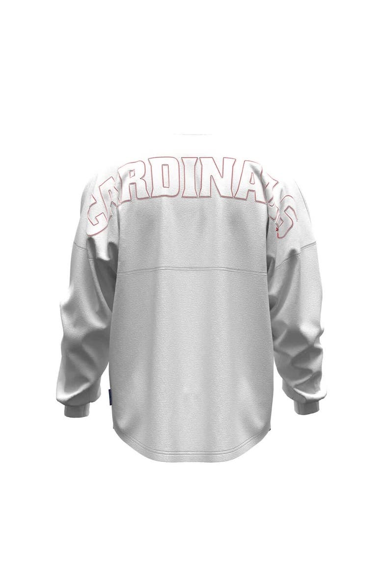 FANATICS Women's Fanatics White St. Louis Cardinals Baseball Stitch Spirit Jersey Long Sleeve T-Shirt, Alternate, color, White