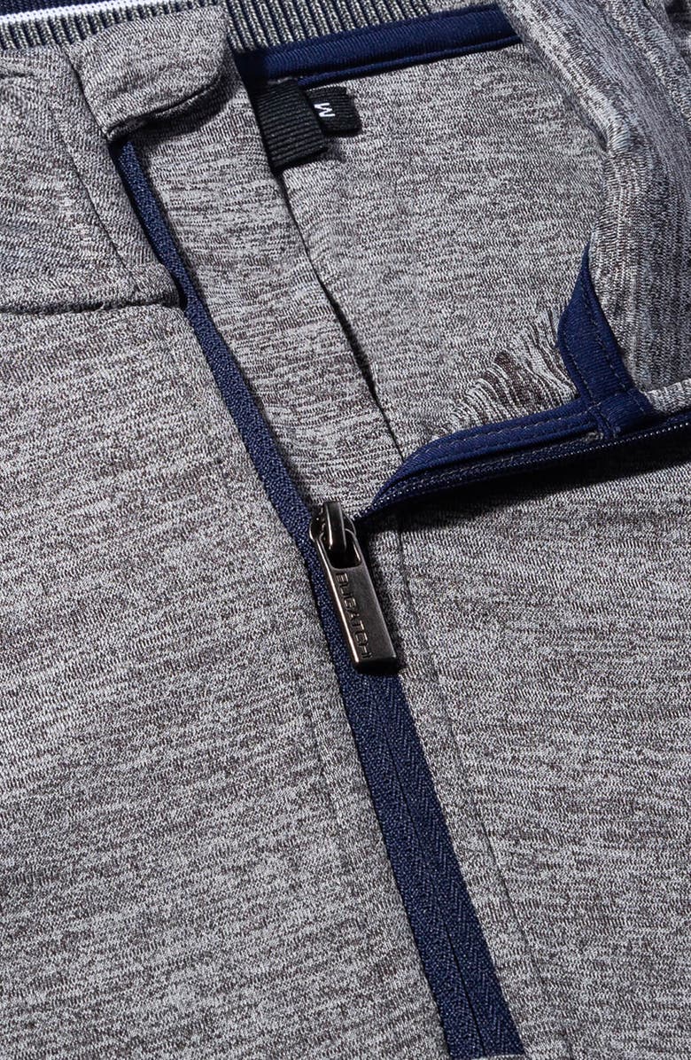 Bugatchi Stretch Quarter Zip Pullover, Alternate, color, 