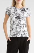 JASON WU Garden Crewneck Short Sleeve T-Shirt