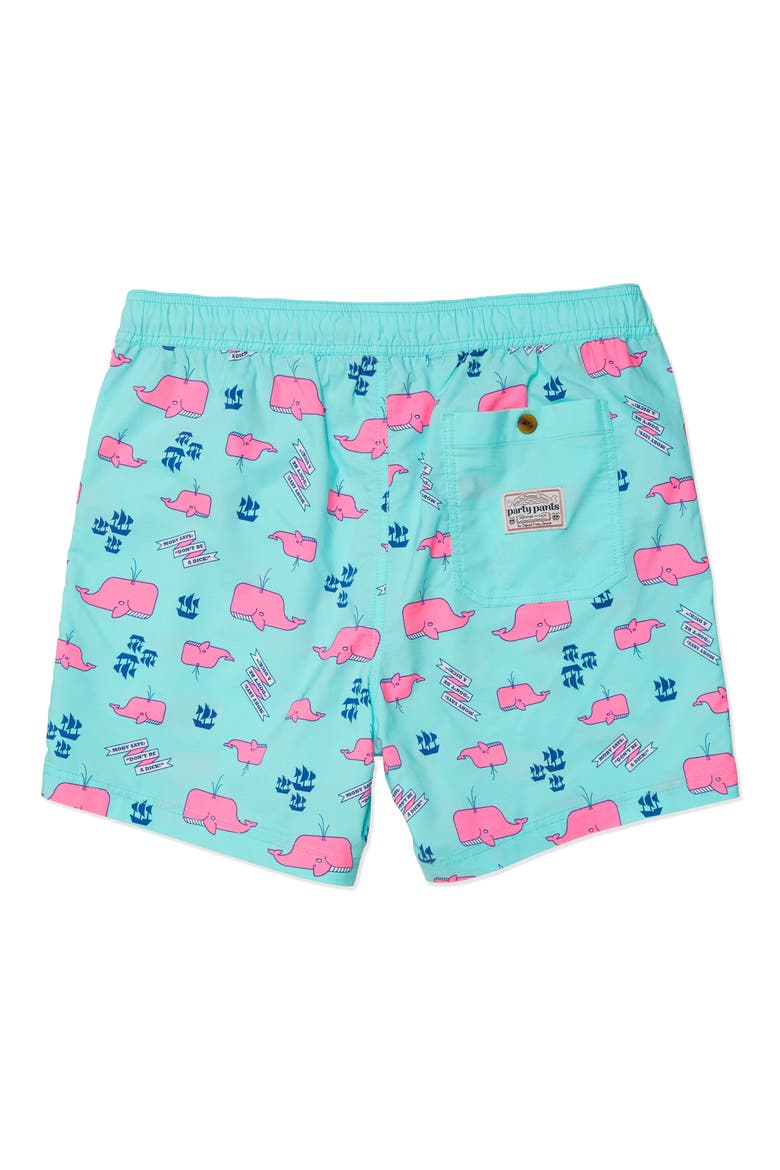 Moby Swim Trunks, Alternate, color, MINT GREEN