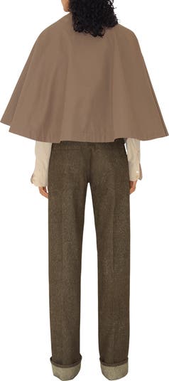 Cotton Blend Cape