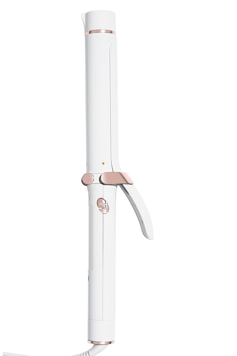 SinglePass® 1.25-Inch Ceramic Curling Iron (Nordstrom Exclusive), Alternate, color, WHITE