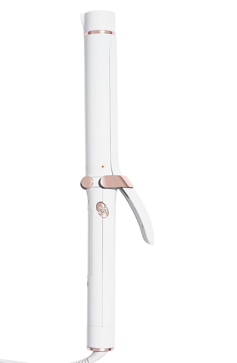 T3 Certified Refurbished T3 SinglePass Curl 1 ¼ Iron, Alternate, color, White
