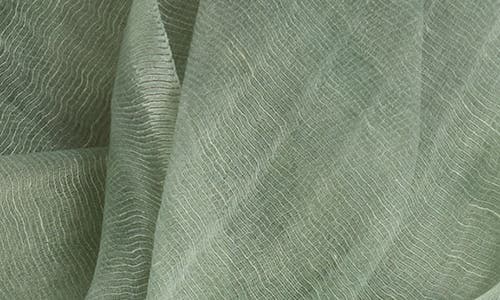 Ellian Solid Gauze Oblong Scarf In Green