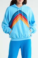 Aviator Nation Mountain Stitch Chevron Hoodie