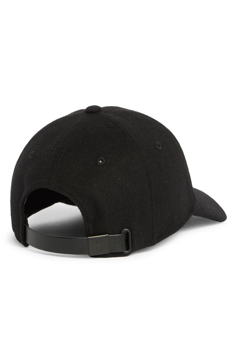 AllSaints Underground Tonal Adjustable Baseball Cap, Alternate, color, Black