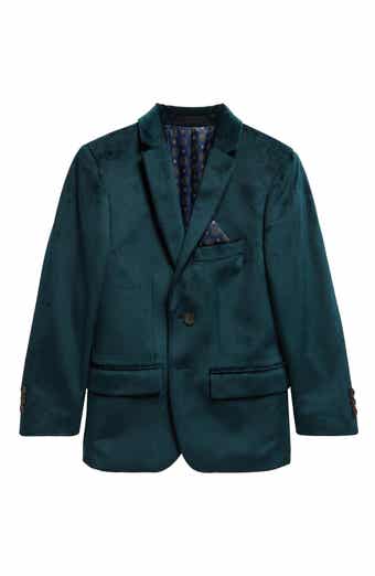 Kids' Evergreen Velveteen Dinner Jacket