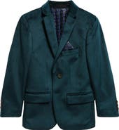 Tallia Kids' Evergreen Velveteen Dinner Jacket
