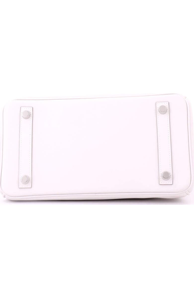 Pre-Owned Hermes Birkin Handbag Grey Swift with Palladium Hardware 25, Alternate, color, Gris Pale