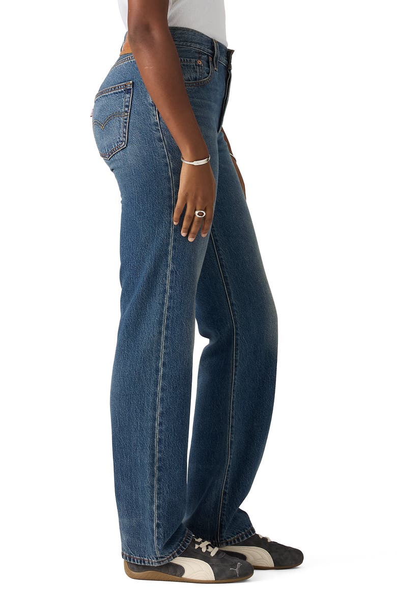 Levi's 501<sup>®</sup> '90s Straight Leg Jeans, Alternate, color, Fine Forever Ltw