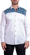 Maceoo Blacklabel Ascension0070 White Button-Up Shirt