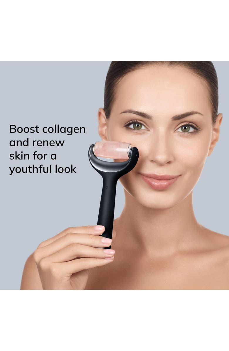 GESKE SmartAppGuided MicroNeedle Face & Body Roller | 9 in 1, Alternate, color, Black