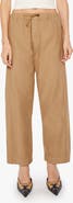 MOTHER The Drawn Half Pipe Cotton Drawstring Pants