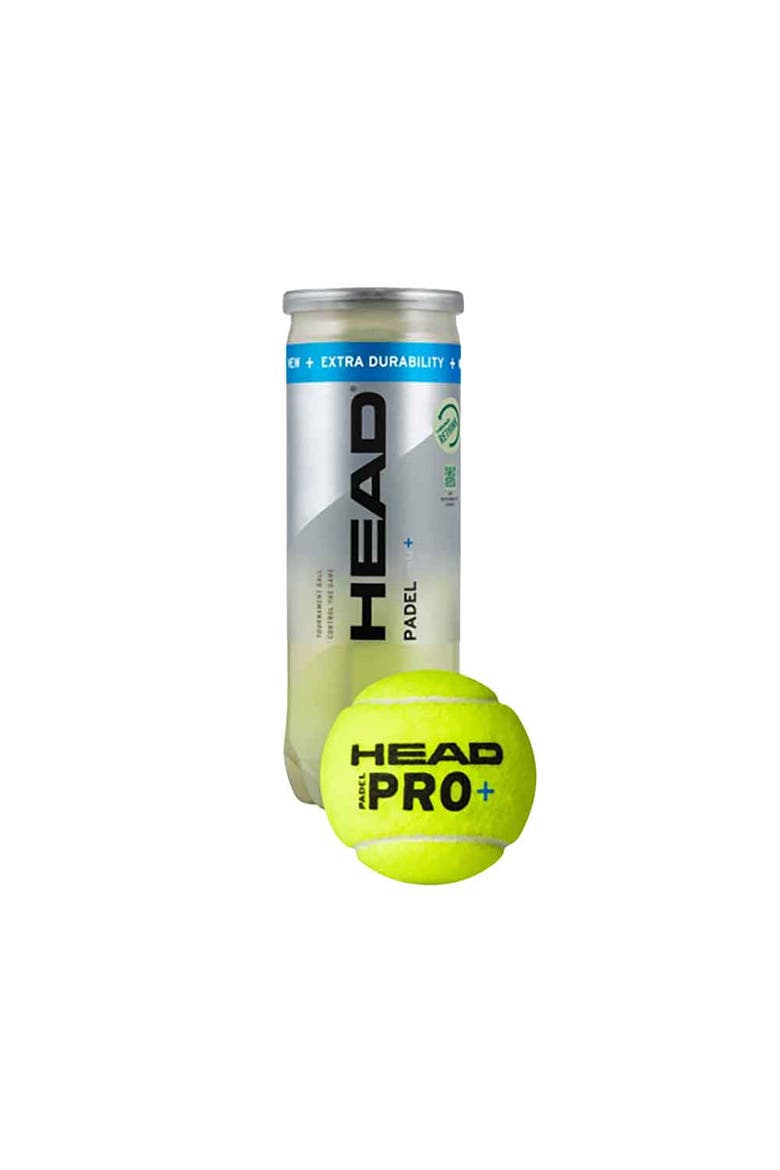 Pro+ 3 Padel Balls, Alternate, color, Yellow