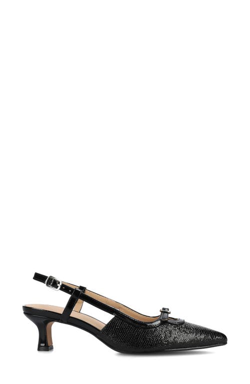 Journee Collection Padma Slingback Kitten Heel Pump