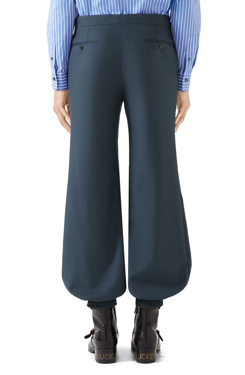 Gucci Military Drill Harem Pants, Alternate, color, 
