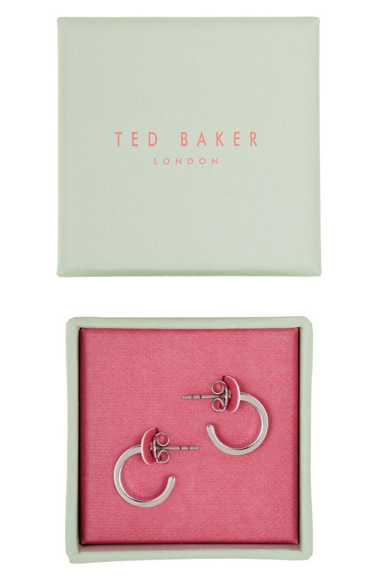 Ted Baker London Seenita Nano Huggie Hoop Earrings, Alternate, color, 