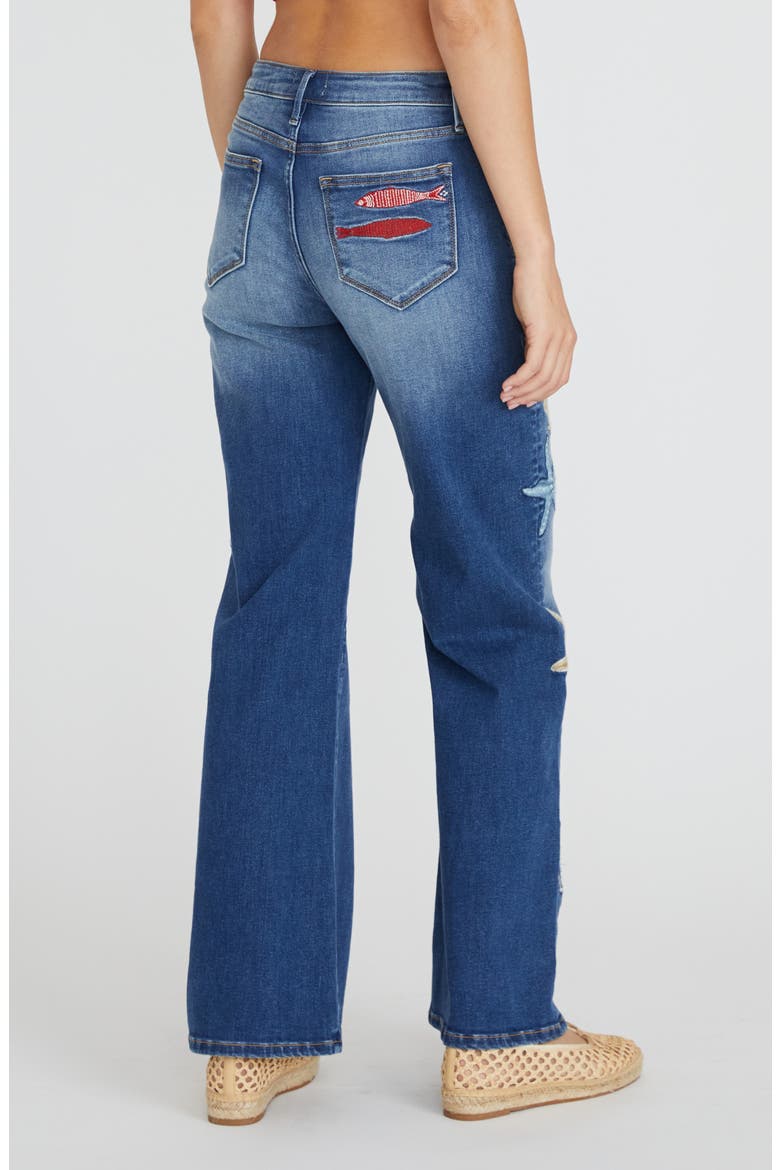 Charlee Wide Leg Jeans, Alternate, color, MEDIUM WASH