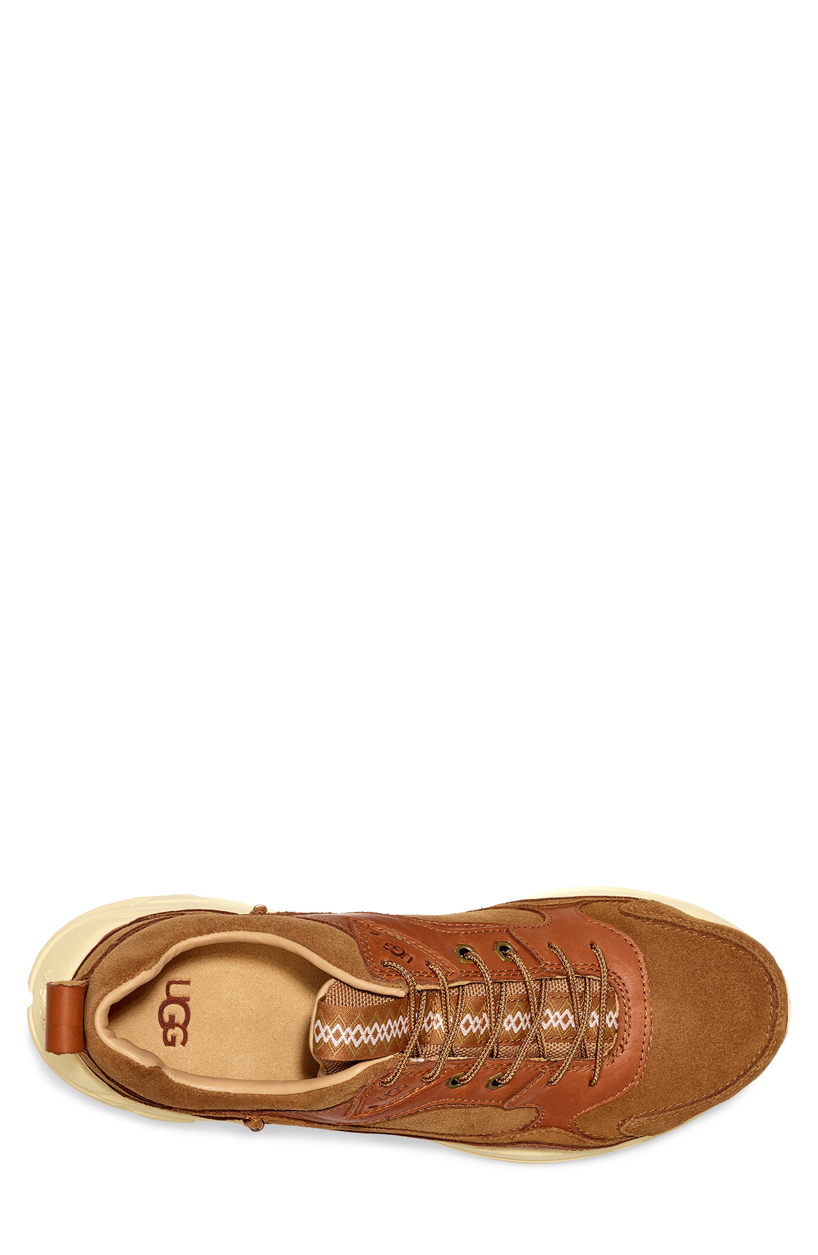 Miwo Trainer Low Sneaker, Alternate, color, CHESTNUT
