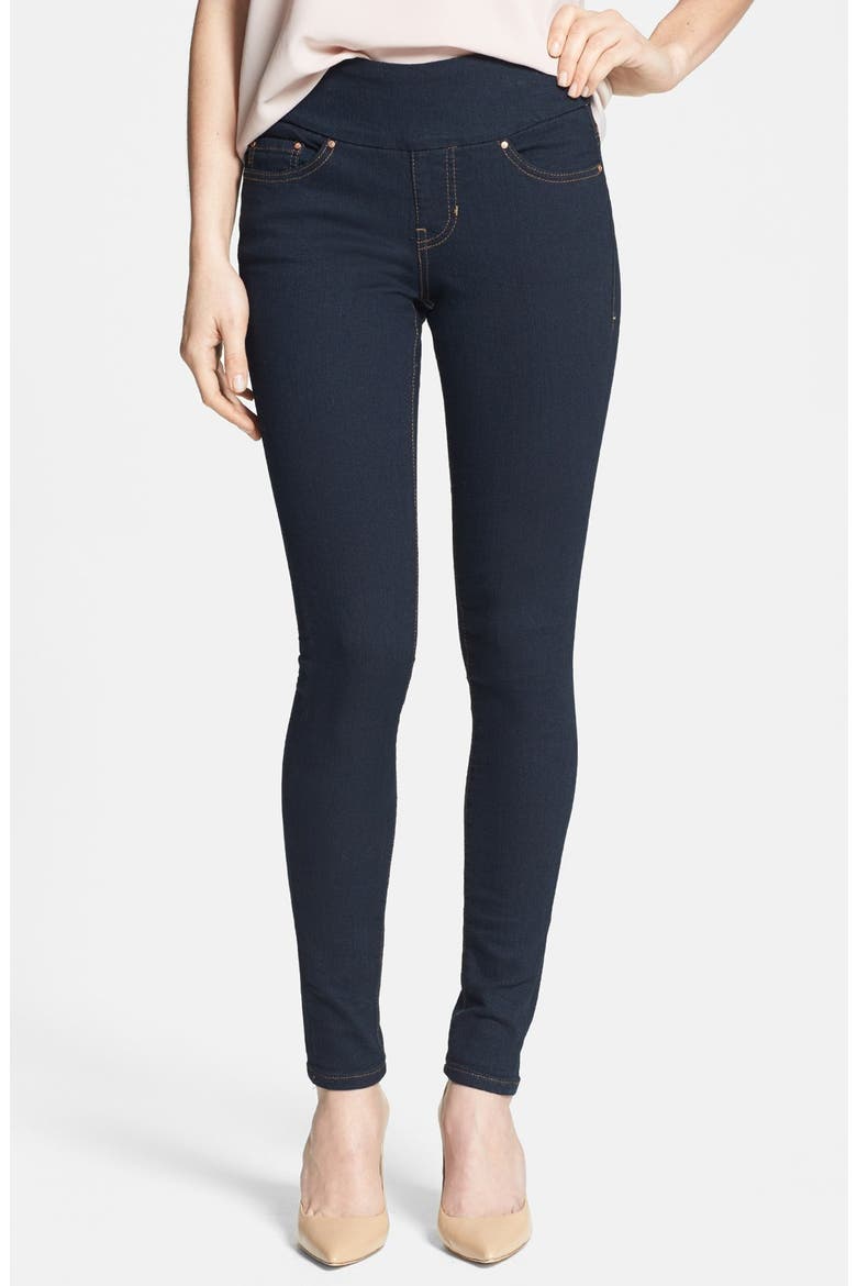 Jeans 'Nora' Pull-On Stretch Skinny Jeans, Main, color, AFTER MIDNIGHT