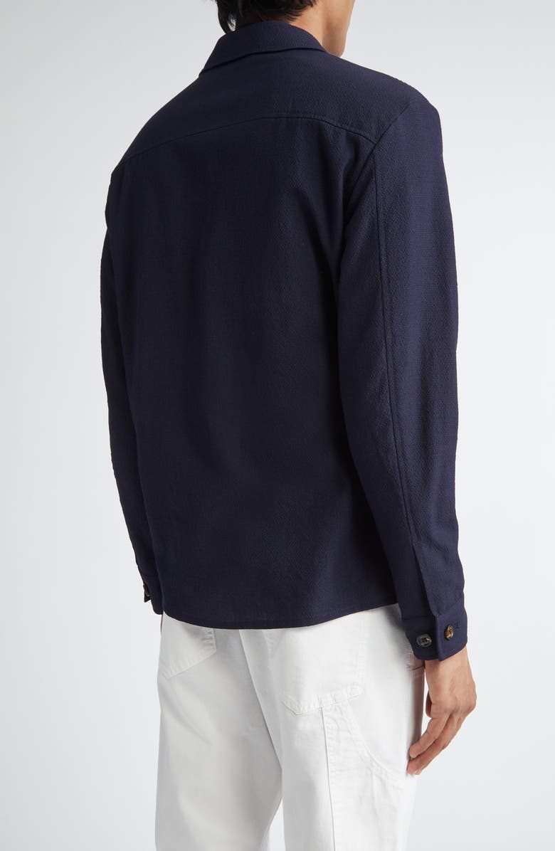 Eleventy Wool Blend Shirt Jacket, Alternate, color, 11 Blue