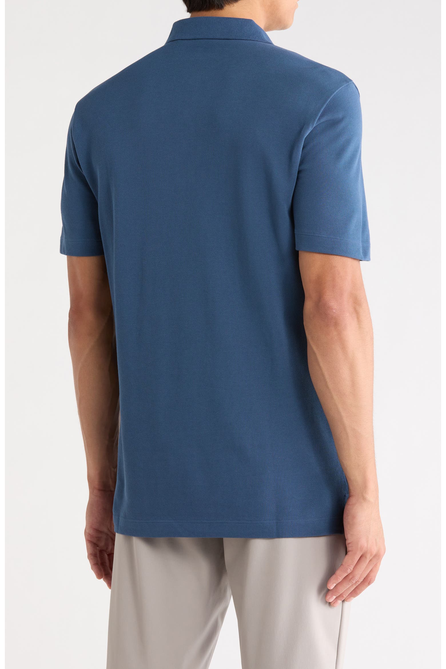 Colorful Button Rug Theory Pima Cotton Button Polo (Men) | Nordstromrack